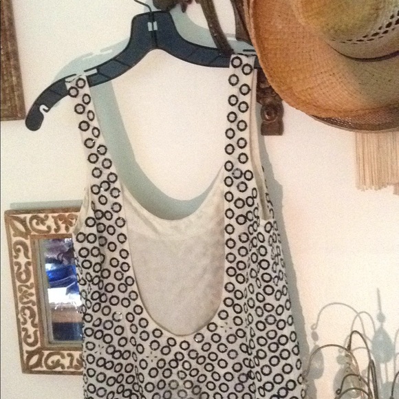 Silk and donut sequins dress - Picture 4 of 5